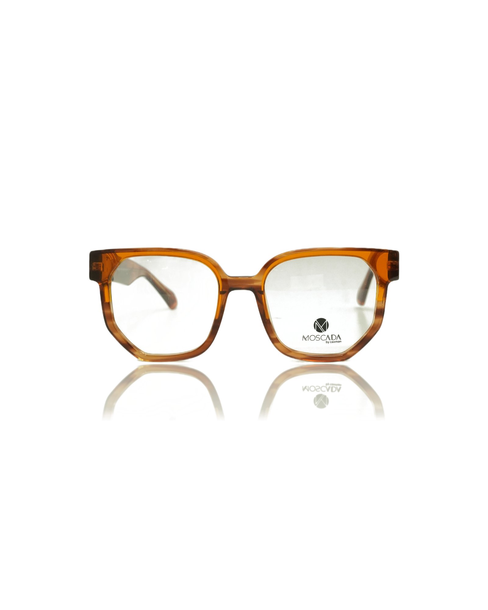 PANORA Transparent Olive Sage Green Round Shell Frame (Translucent Olive Sage Green)