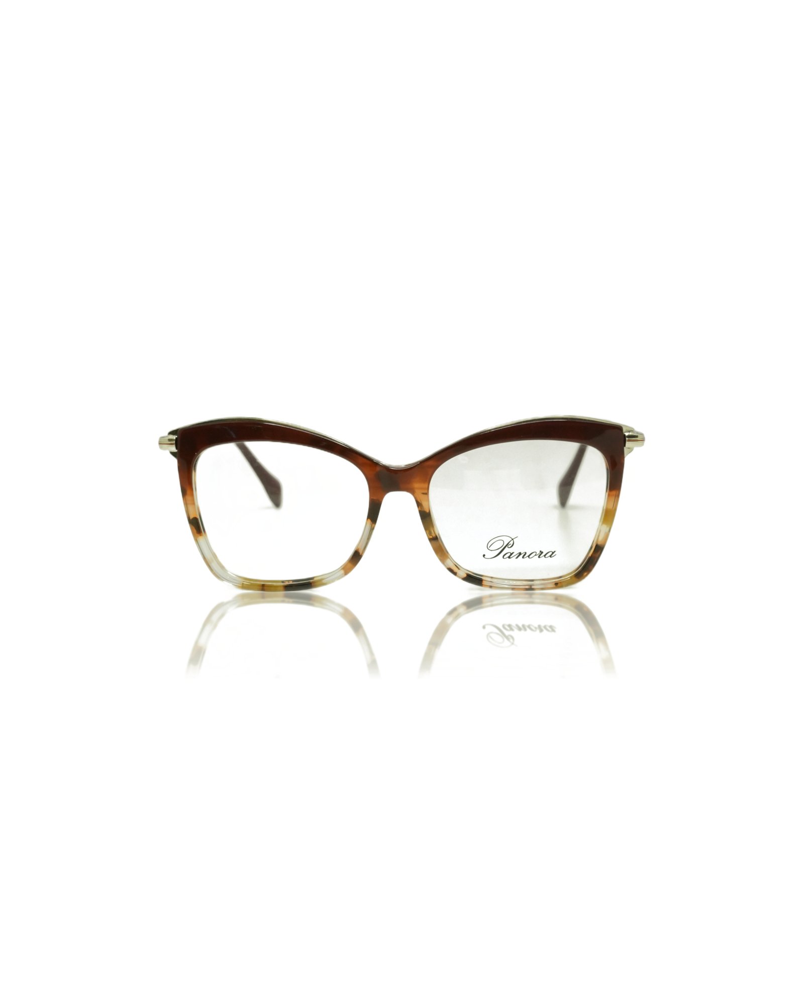 PANORA Cat Eye Multi-Color Mosaic Acetate Frame (Mosaic Multi-Colour Shell)