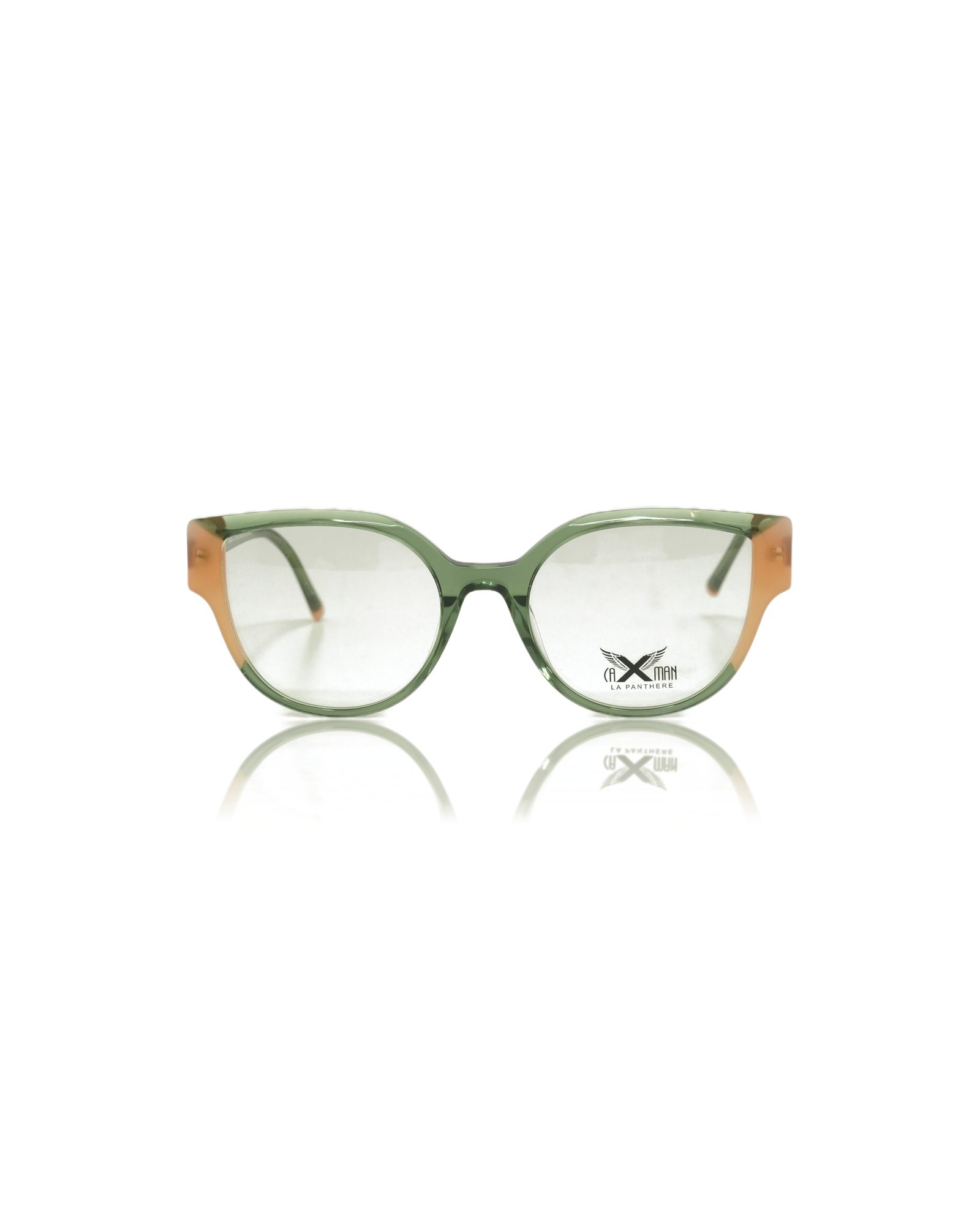CAXMAN Iconic Shell Multi-Colour Statement Frame (Multi-Chromatic Swirl Agate)