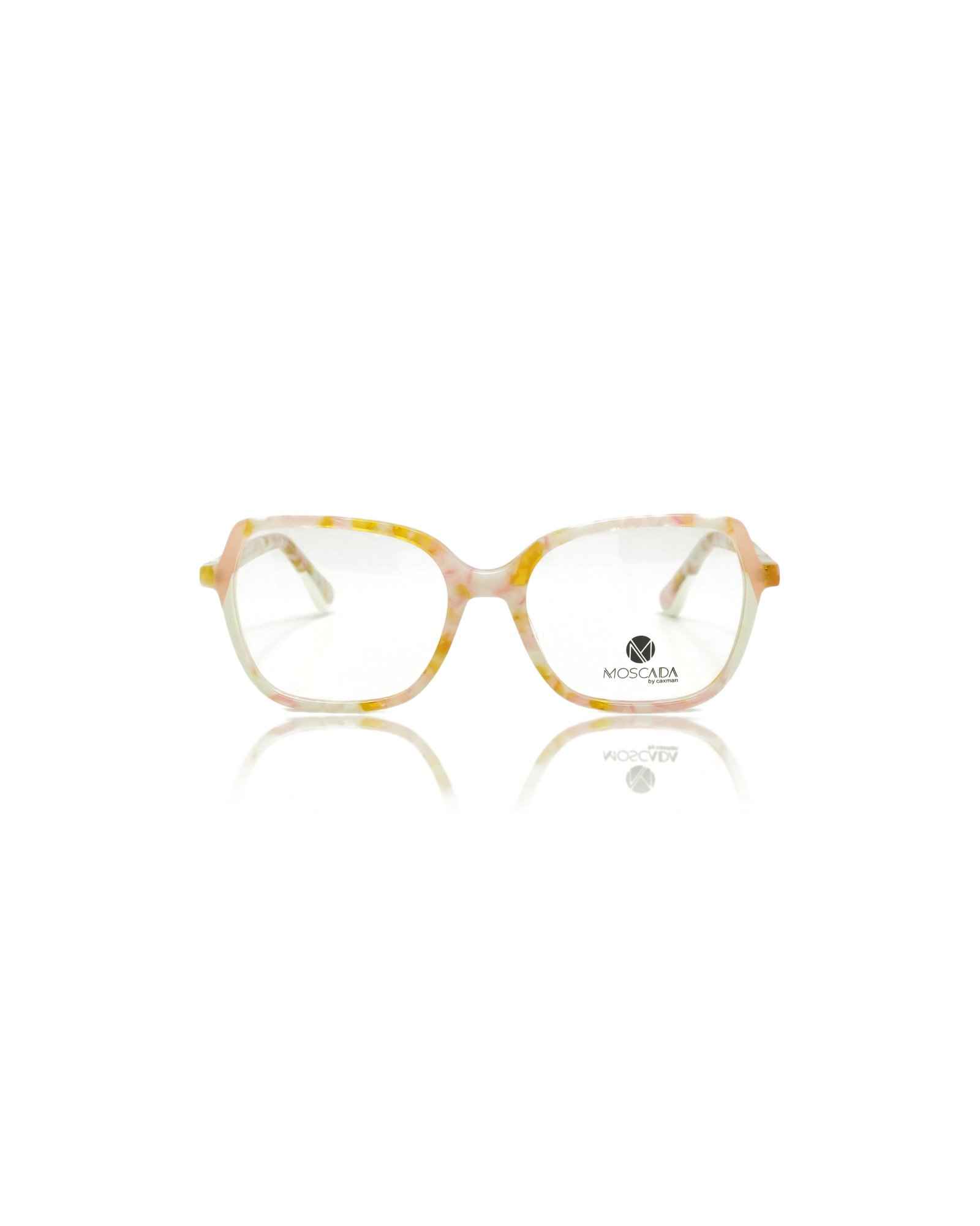 MOSCADA Botanical Floral Multi-Colour Cat Eye Frame (Sunlit Golden Floral Mosaic)