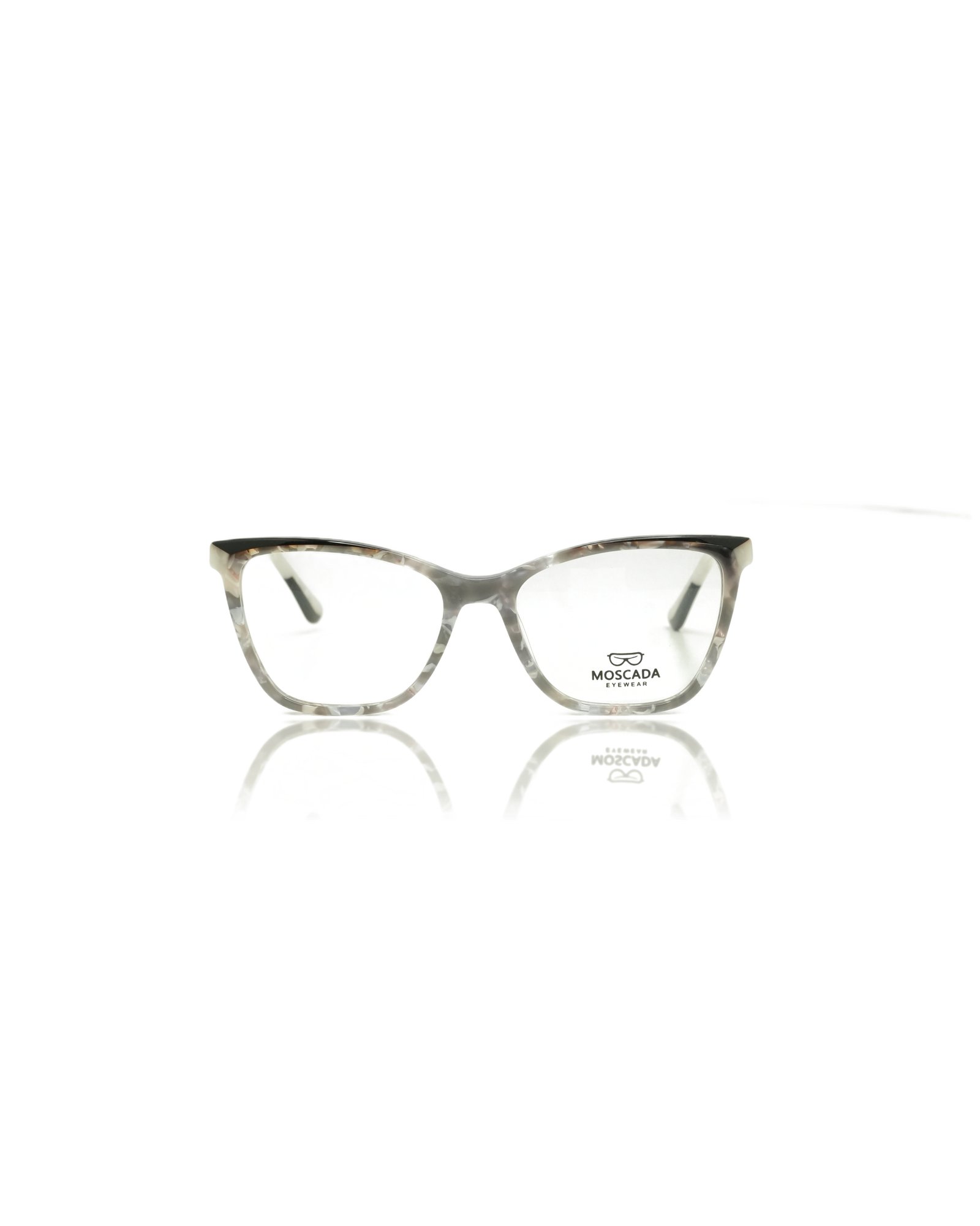 MOSCADA Pure Acetate Smoky Quartz Cat Eye Frame (Smoky Quartz Slate Agate)